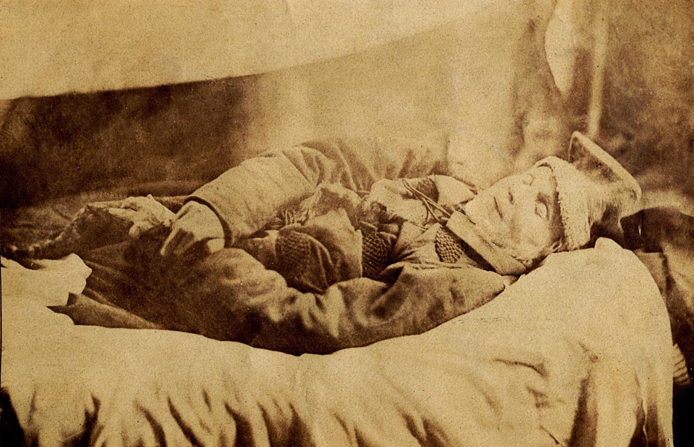 Мицкевич на смертном одре, Константинополь, 1855, неизвестный фотограф. Фото: Музей литературы / East News